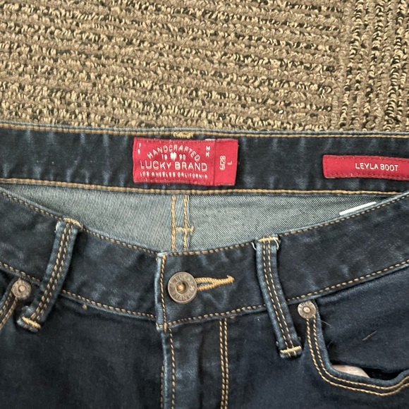 LUCKY BRAND -🍀 HANDCRAFTED JEANS Leyal Boot - Picture 2 of 8